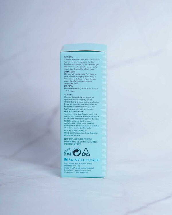 SkinCeuticals Hydrating B5 Gel Ingredients