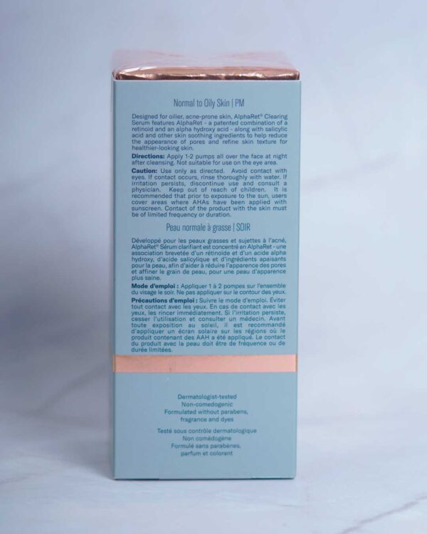 AlphaRet Clearing Serum 2 Skinbetter Science Alpharet Cleansing Serum Directions
