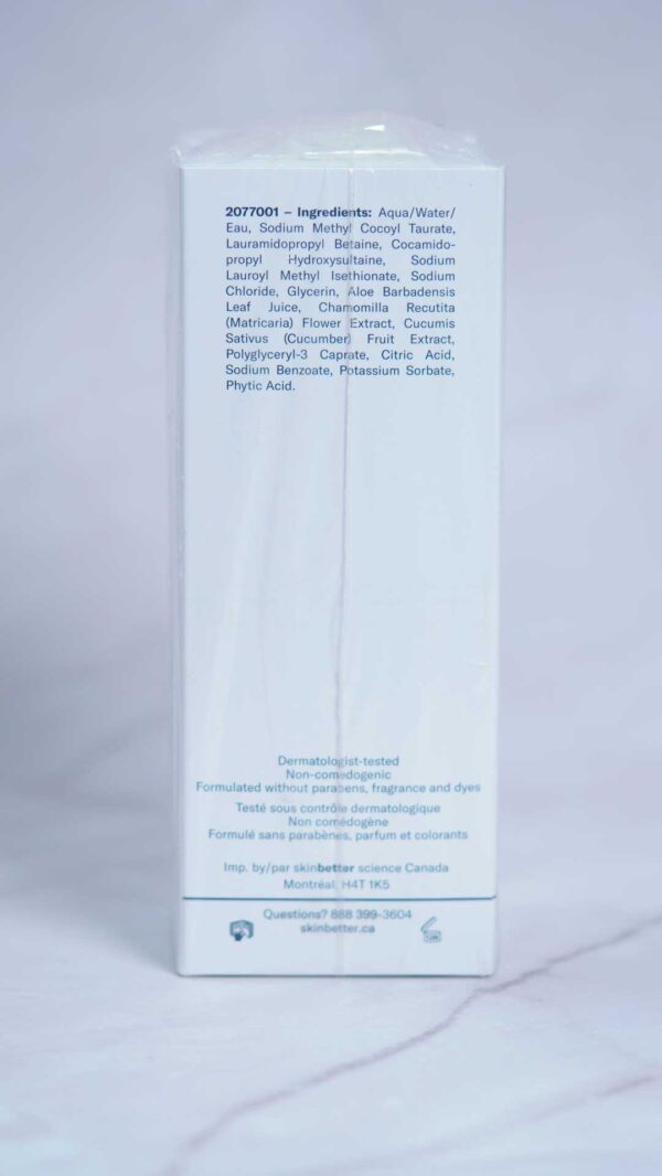 Skinbetter Science Cleansing Gel Ingredients